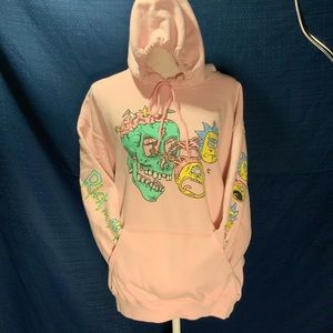 Zumiez Rick and morty hoodie